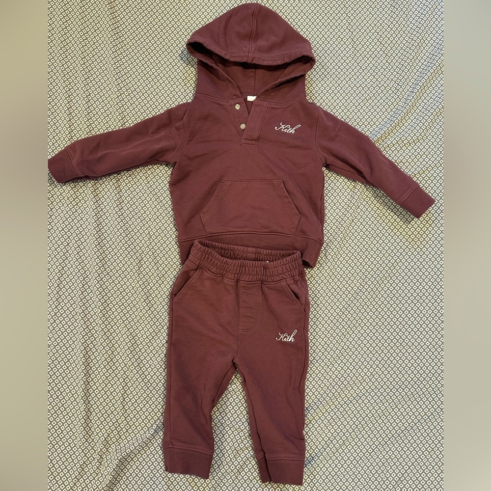 Kith SweatShirt and Pants set 6-12 Months